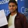 Harvin Lalli former Central St Michael's Sixth Form Student with his A Level results