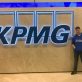 Former Central Saint Michael's Sixth Form student Kaven Judge pictured at KPMG Headquarters in Birmingham