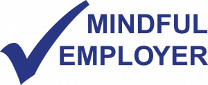 Mindful Employer Blue Logo