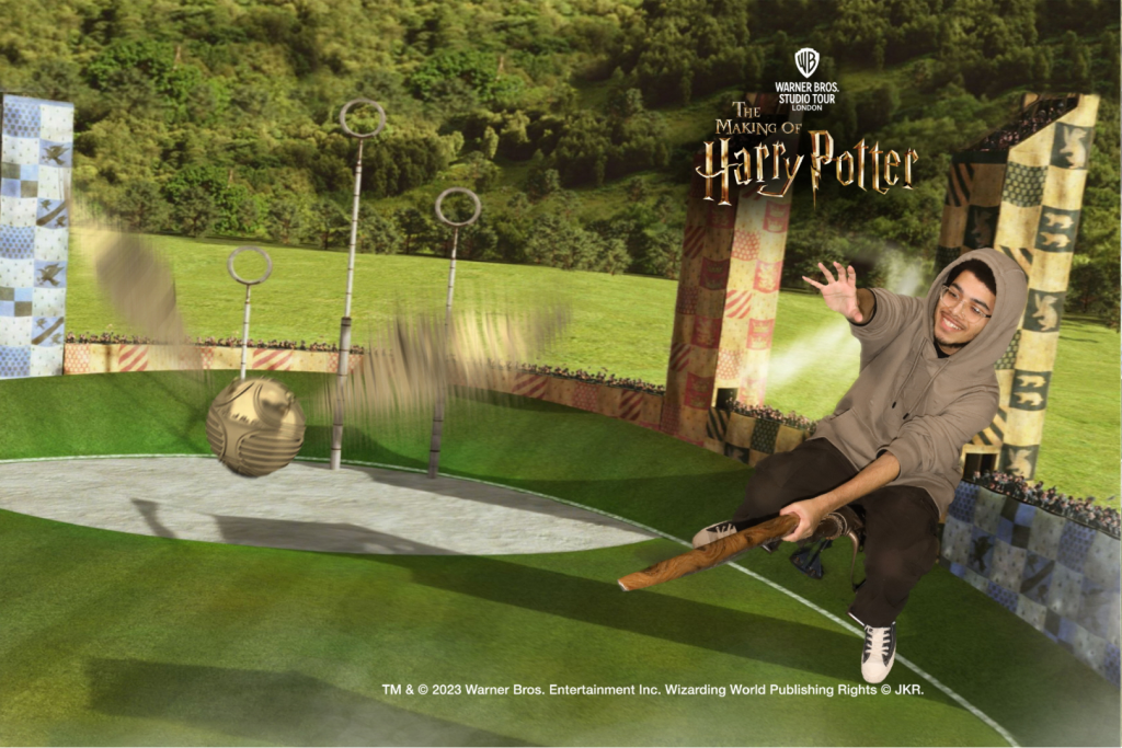 Harry Potter poster featuring student