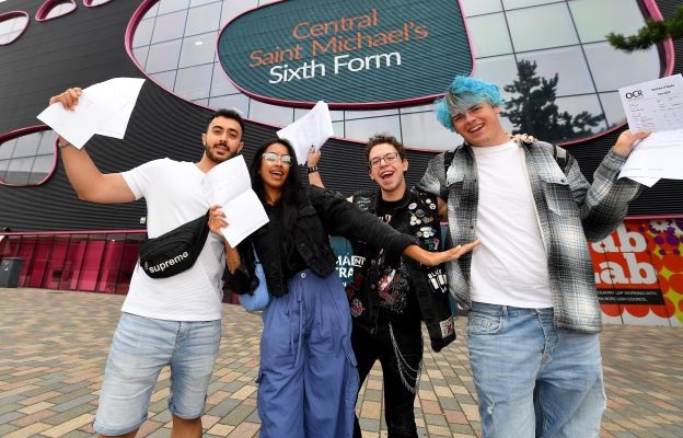 CSM students celebrate their results
