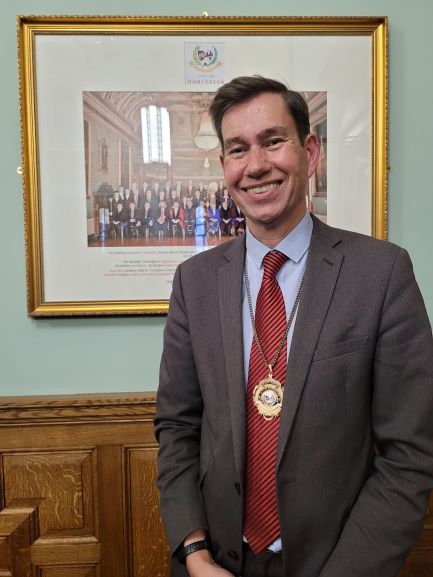 Deputy Mayor of Worcester Dr Matt Lamb