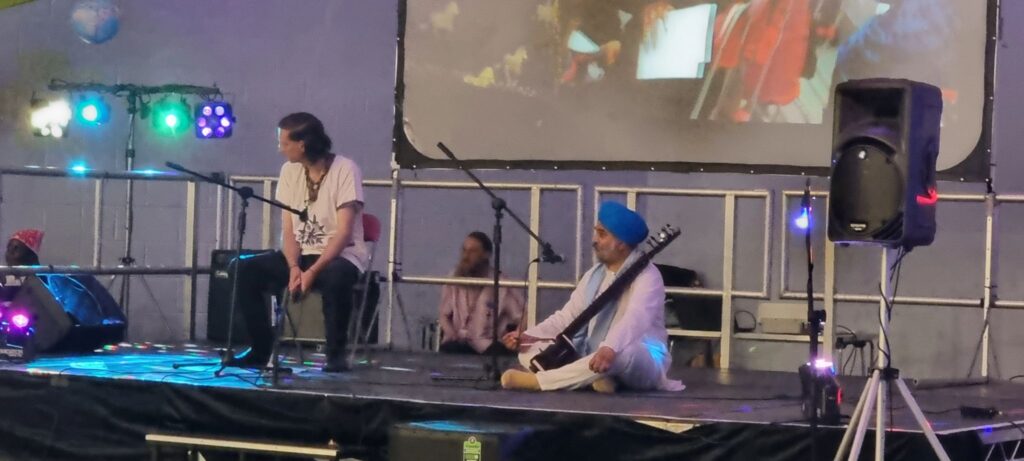 One World performers on stage