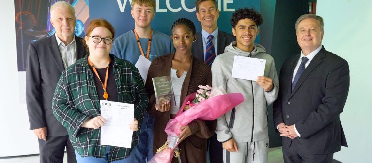 CSM staff and students celebrate A Level results day