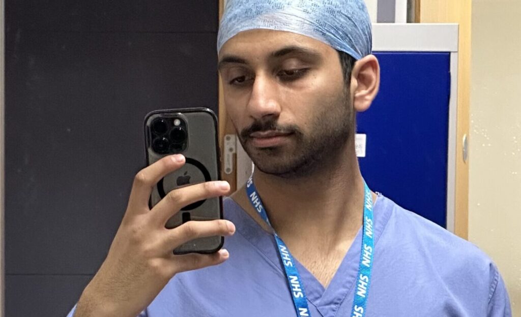 Central Saint Michael's alumni Soham Singh training to be a doctor