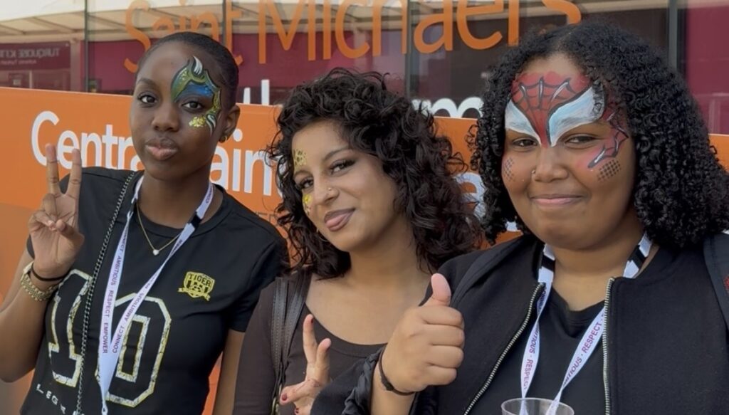 Community Open Day face painting